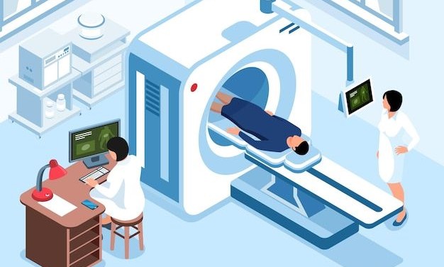 Diagnostic services system showing lab and radiology report management